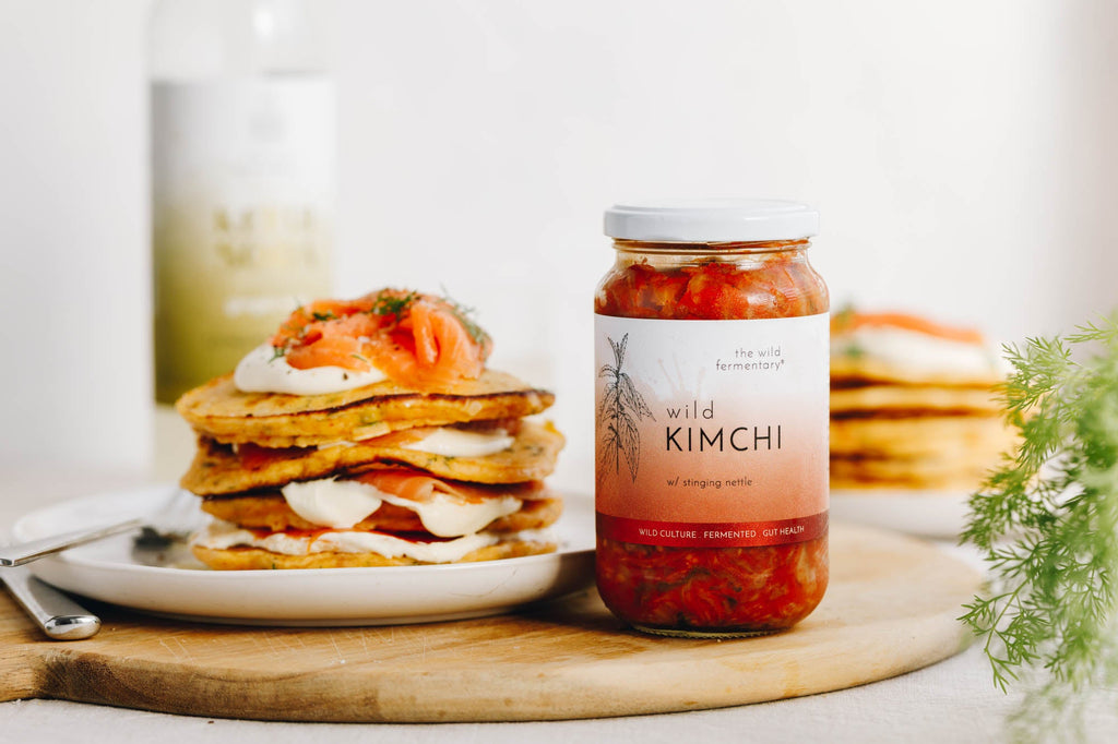 KIMCHI PANCAKES
