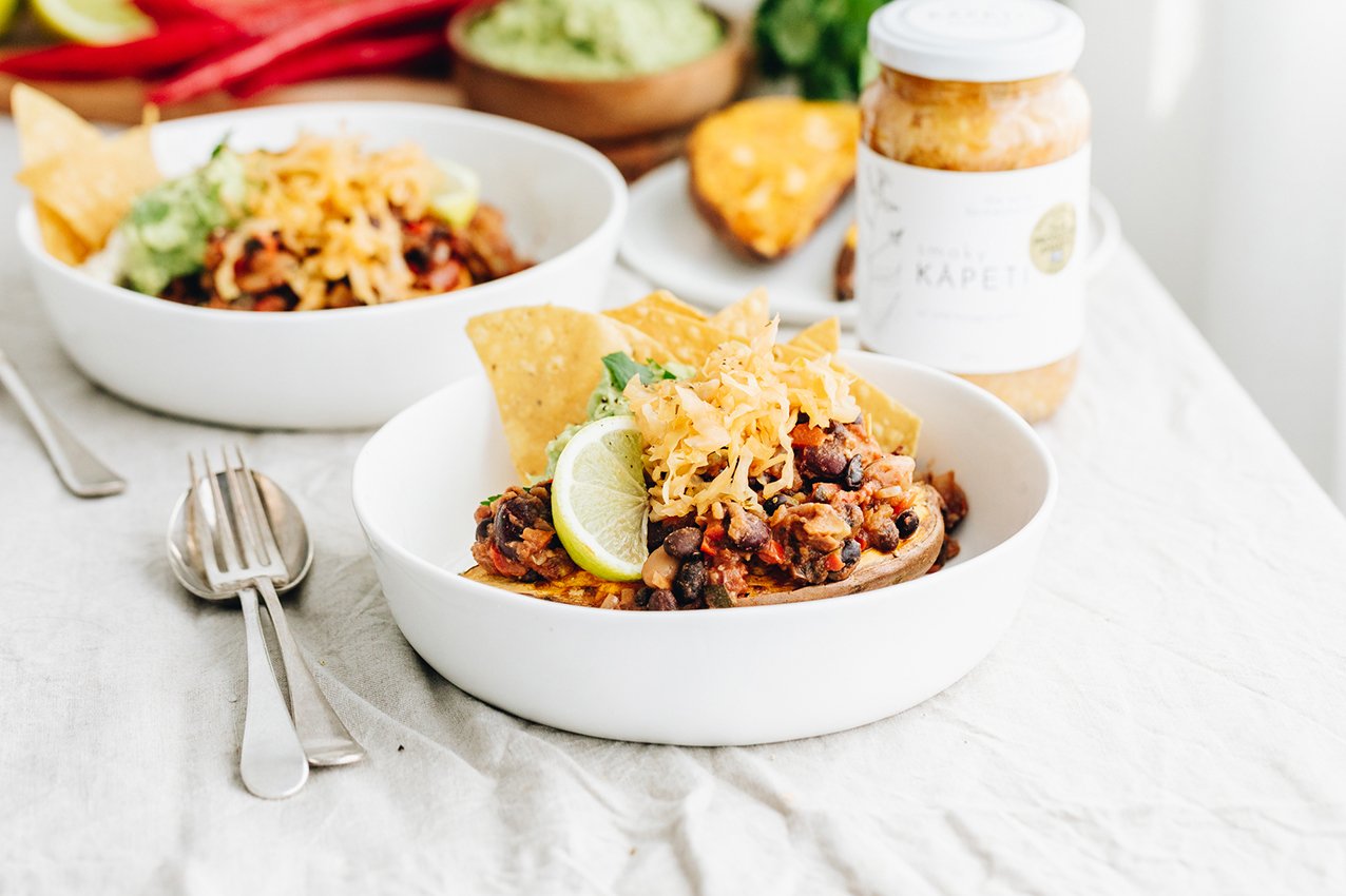 LOADED KUMARA WITH SMOKY CHILLI