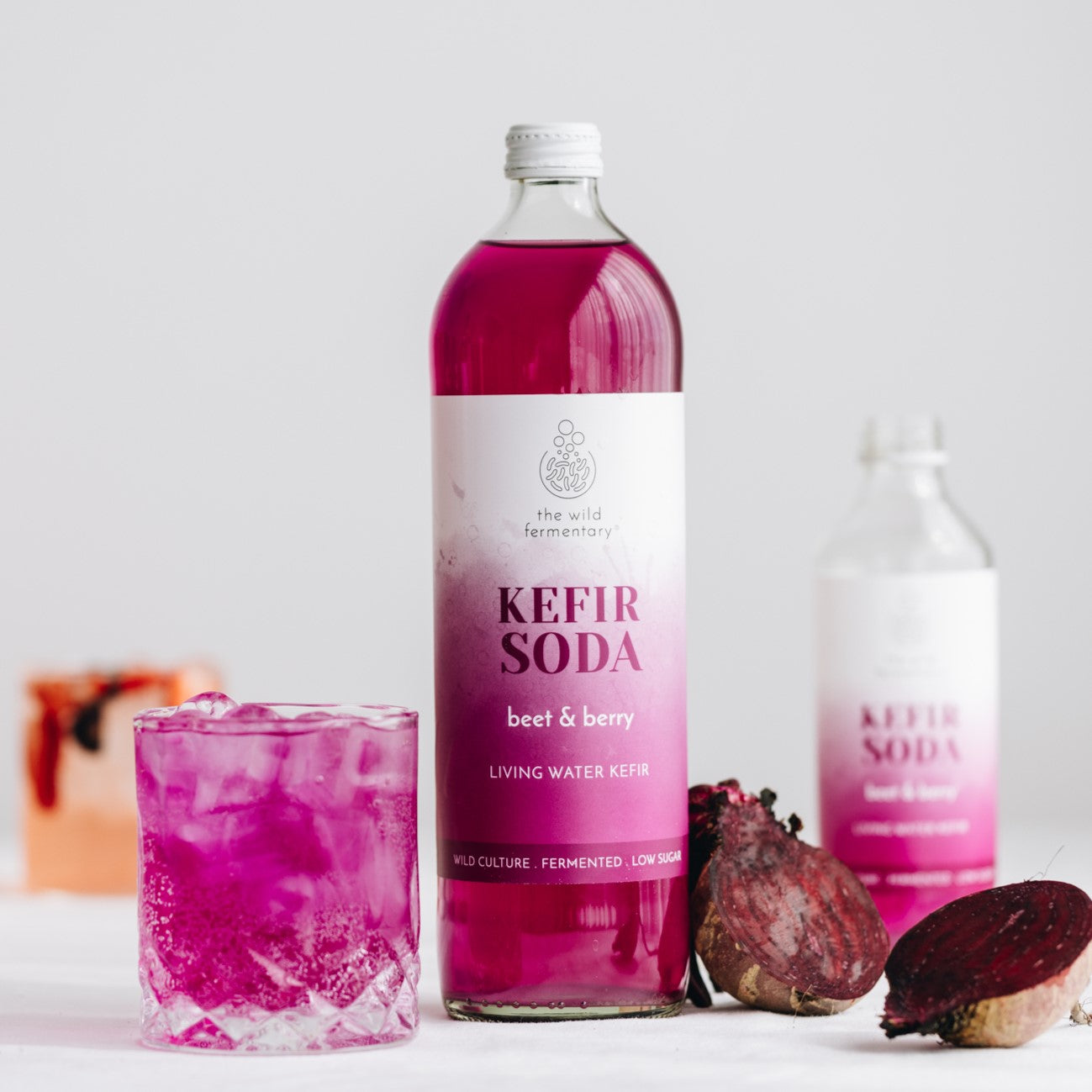 Kefir Soda Beet & Berry 750ml x 4