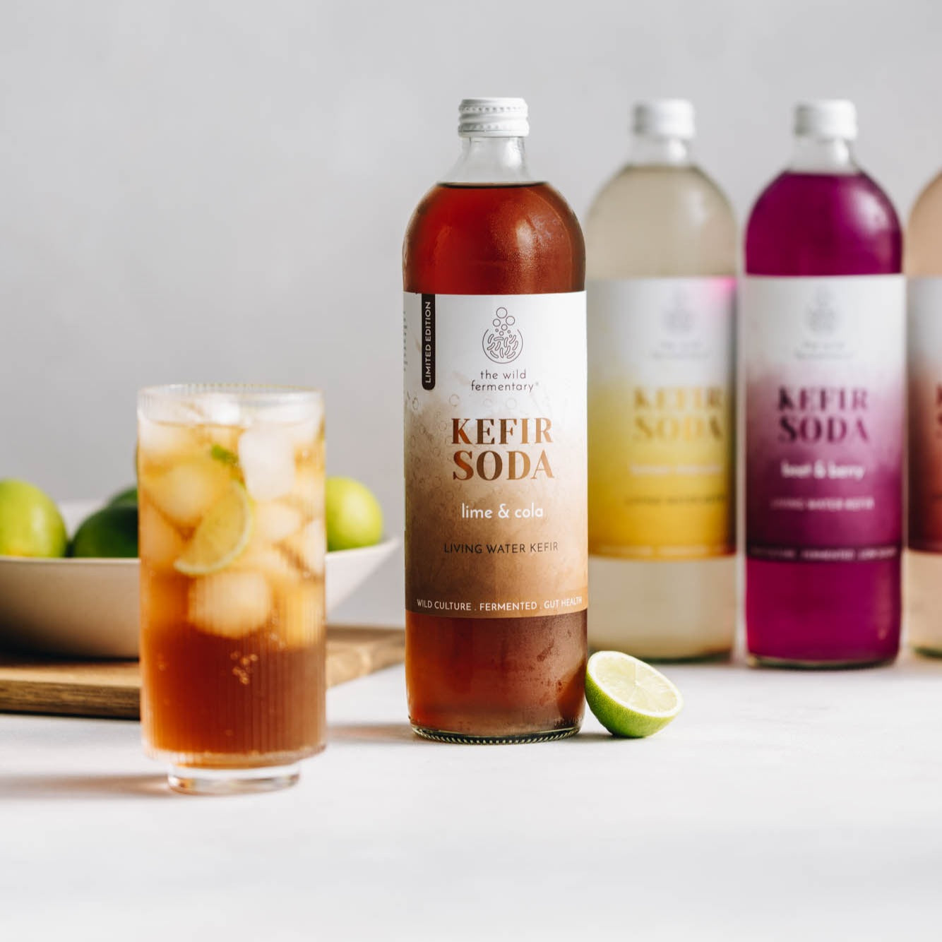 Kefir Soda Lime Cola