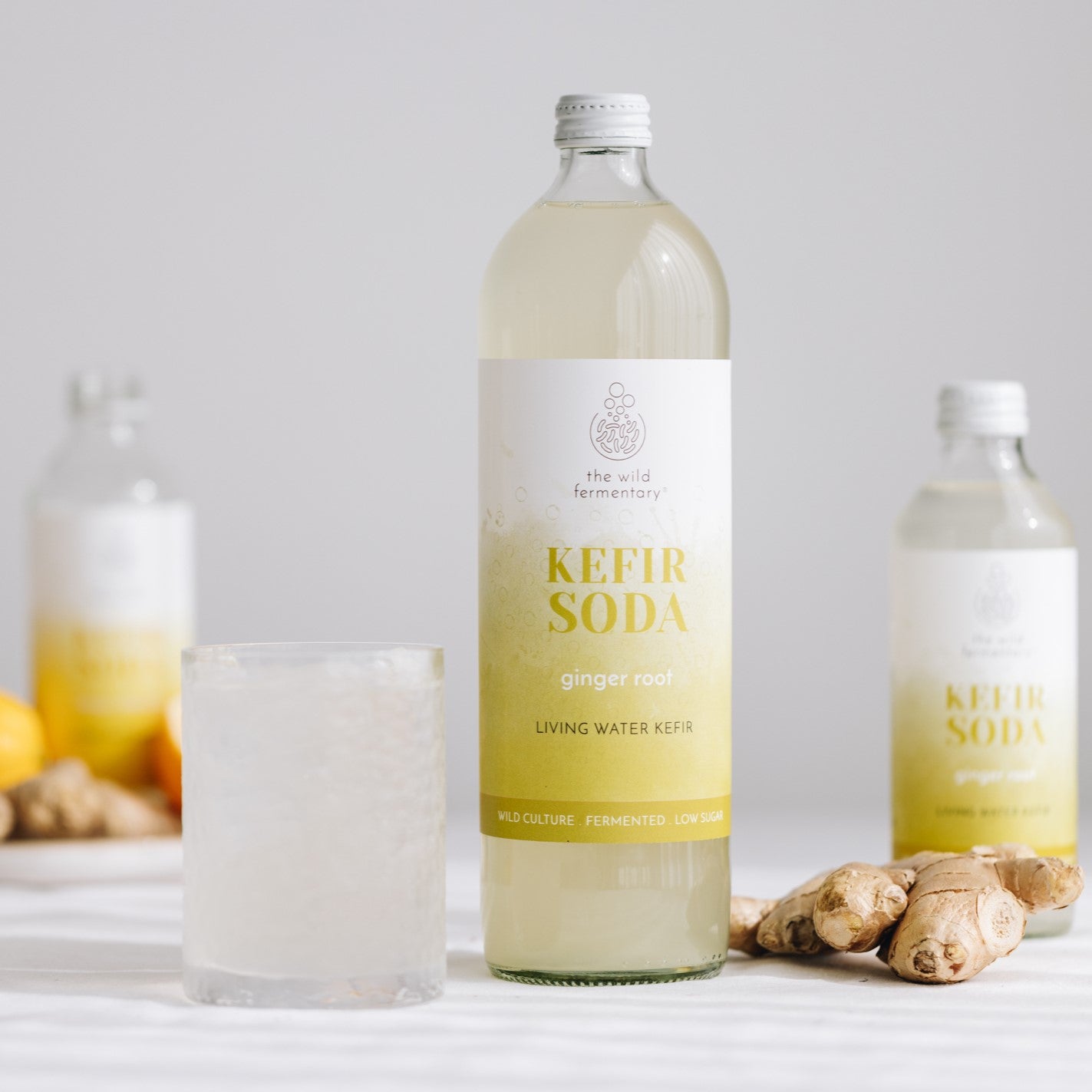 Kefir Soda Mix Box 750ml x 4 - The Wild Fermentary