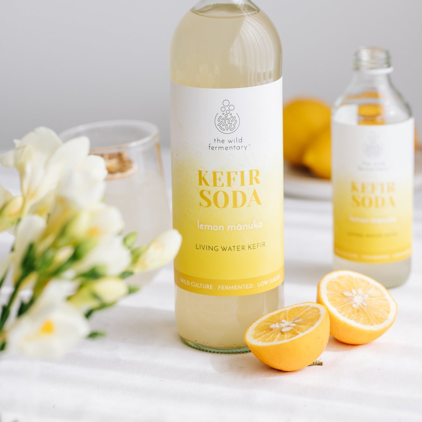 Kefir Soda Lemon Mānuka