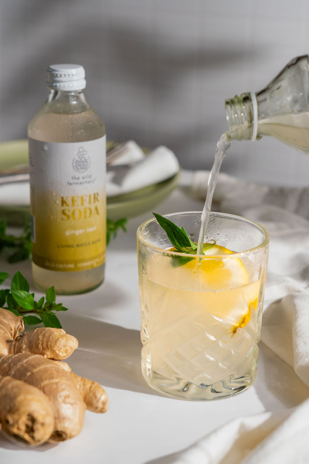 Kefir Soda Lemon Mānuka